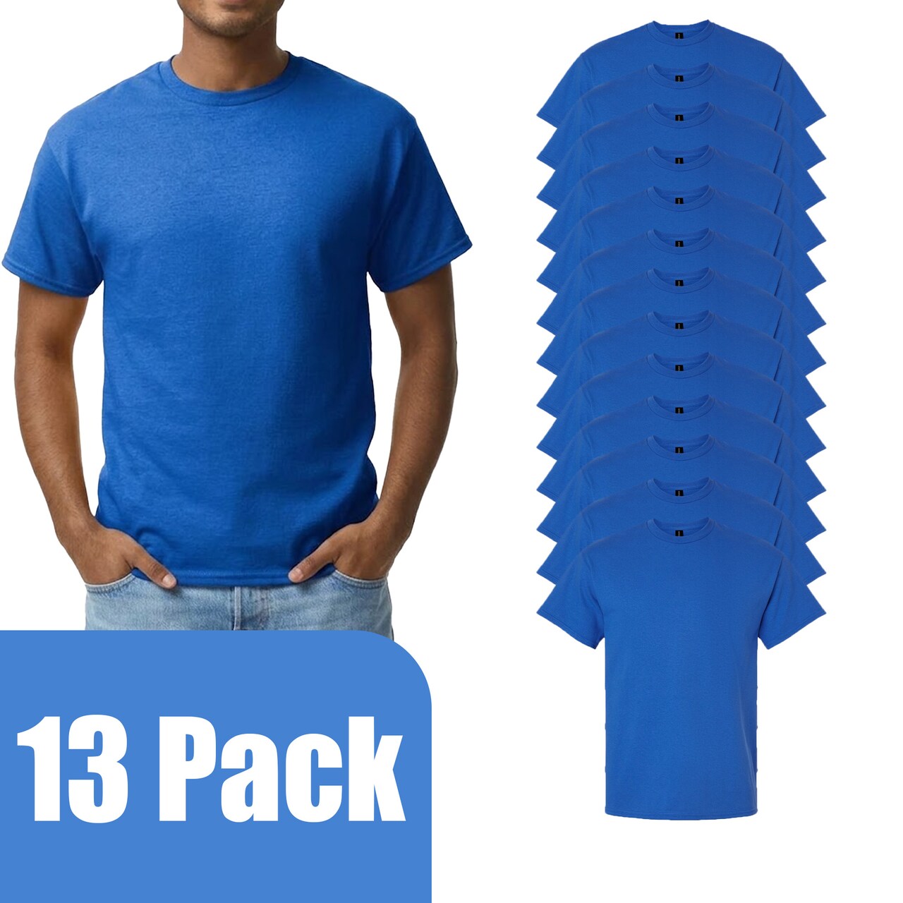 Ultra Cotton Royal Crewneck T-Shirt - Gildan, Adult's Craft & DIY Blank Tee